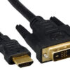 10_s-11 PremiumCord Kabel HDMI A - DVI-D M/M 1m