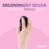 EVOLVEO LadyErgo, tichá vertikální ergonomická
