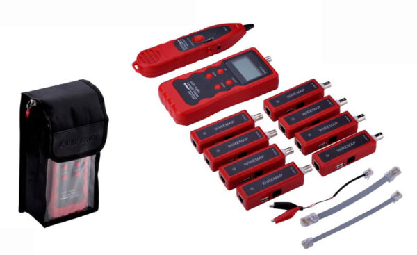 11-19 TP 607 tester pro strukturované kabeláže - sada