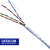 DATACOM UTP Cat5e PVC kabel 305m (drát), bílý
