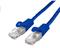 Kabel C-TECH patchcord Cat6, UTP, modrý, 0,5m