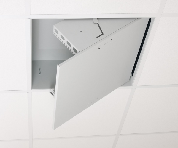 112-3 19" GridBox spec.rack DGX do stropního podhledu