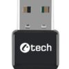 Bluetooth adaptér C-TECH BTD-01, v 5.0, USB mini dongle