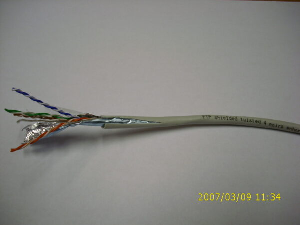 DATACOM FTP Cat5e PVC kabel 305m (lanko) šedý