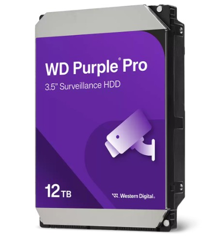 HDD 12TB WD122PURP Purple Pro 256MB SATAIII