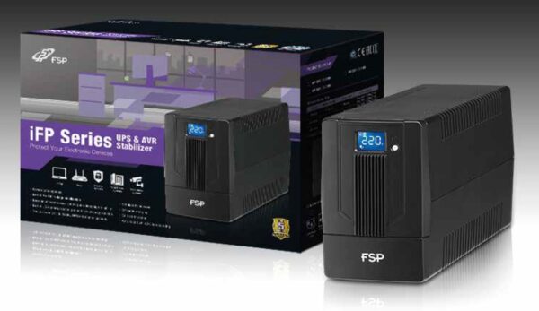 123-4 FSP UPS iFP 1500, 1500 VA / 900W, LCD, line interactive