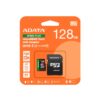 128p-1 Adata Speed Plus/Micro SD/128GB/UHS-I U3 / Class 10/+ Adaptér