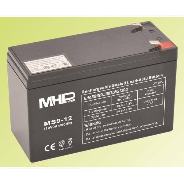 12v9ah_s Pb akumulátor MHPower VRLA AGM 12V/9Ah (MS9-12)