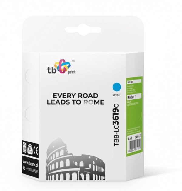 1328513_s Ink. kazeta TB kompat. s Brother MFC-J2330DW Cyan