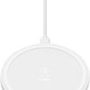BELKIN 10W bezdrátová nabíječka se zdrojem a kabelem, bílá