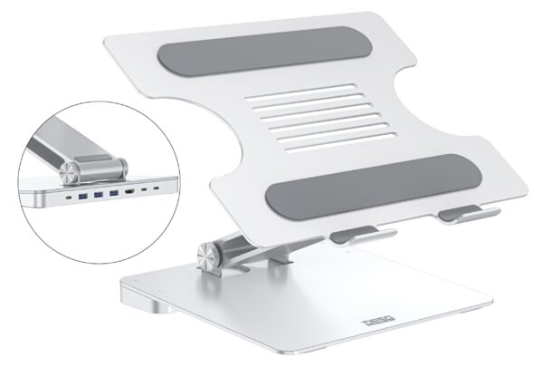 13_1512_s Stojan na notebook DESQ, 6 portů