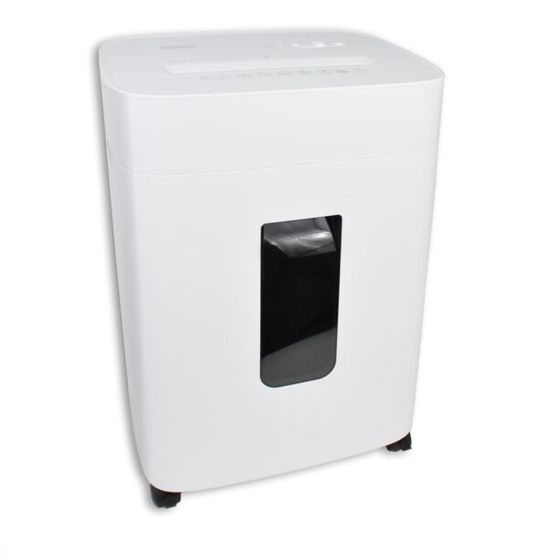 Skartovačka DESQ, 2 x 12 mm, 20l, křížový řez, bílá