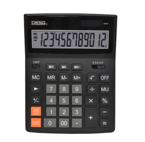 Kalkulačka DESQ XXL, černá