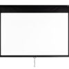 Nástěnné projekční plátno AVELI, 200x125cm (16:10) 92", černý tubus