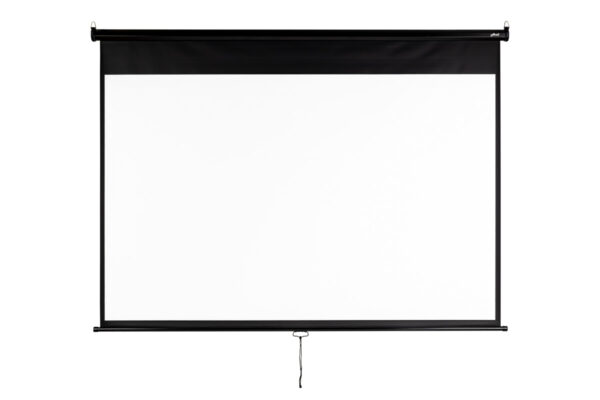 Nástěnné projekční plátno AVELI, 200x125cm (16:10) 92", černý tubus
