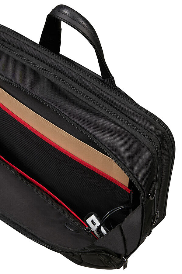 147142_1041_02 Samsonite PRO-DLX 6 Bailhandle 17.3" EXP Black