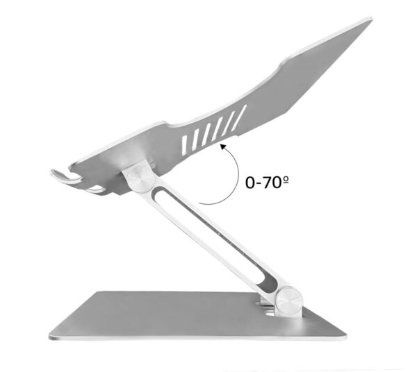 Stojan na notebook DESQ, polohovatelný do 15,6"