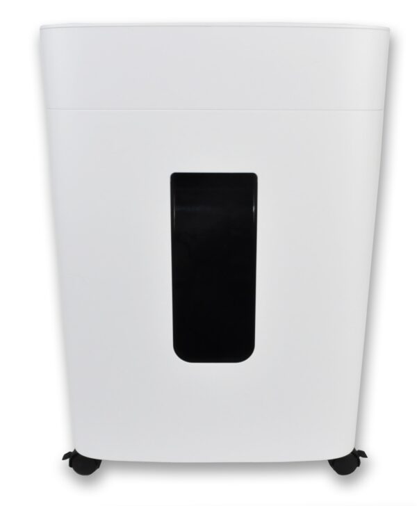 Skartovačka DESQ, 2 x 12 mm, 20l, křížový řez, bílá