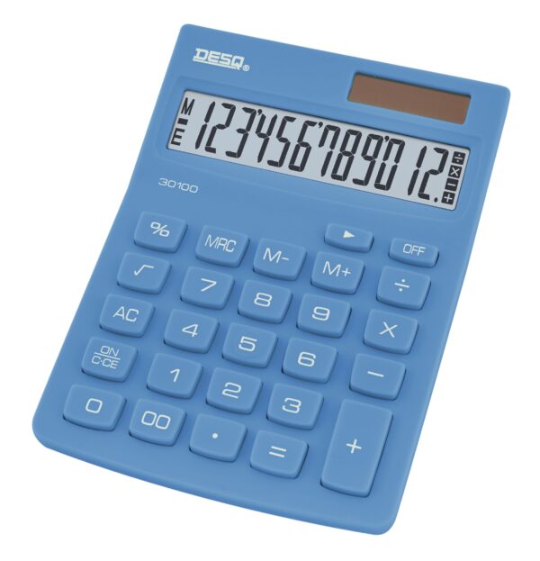 14_30100.16_01-1 Kalkulačka DESQ XL, světle modrá