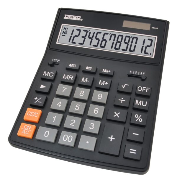 14_30444_01 Kalkulačka DESQ XXL, černá