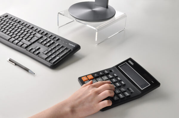 14_30444_03 Kalkulačka DESQ XXL, černá