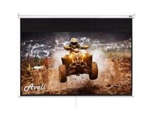 14_XRT-00083_1_s-1 Nástěnné projekční plátno AVELI, 204x115cm (16:9) 92"