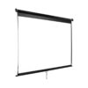 Nástěnné projekční plátno AVELI, 265x149cm (16:9) 120", černý tubus