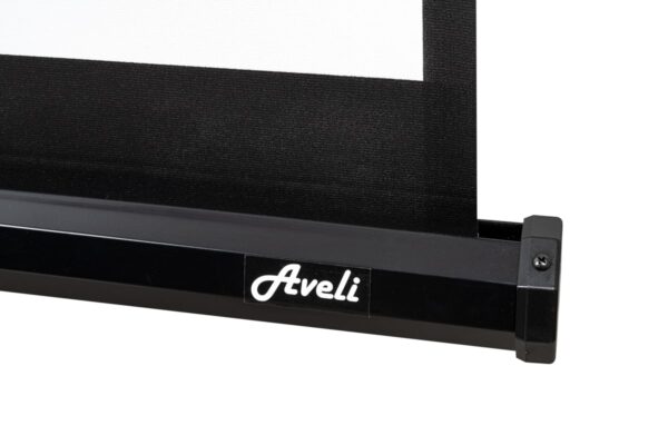 Projekční plátno AVELI stativ, 221x125cm (16:9) 100", černý tubus