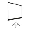 Projekční plátno AVELI stativ, 221x125cm (16:9) 100", černý tubus