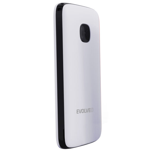 EVOLVEO EasyPhone ID, mobilní telefon pro seniory, bílá