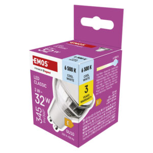 1525730116_E17-ZQ8E19_s-1 LED CLS MR16 3W(32W) 345lm GU10 CW