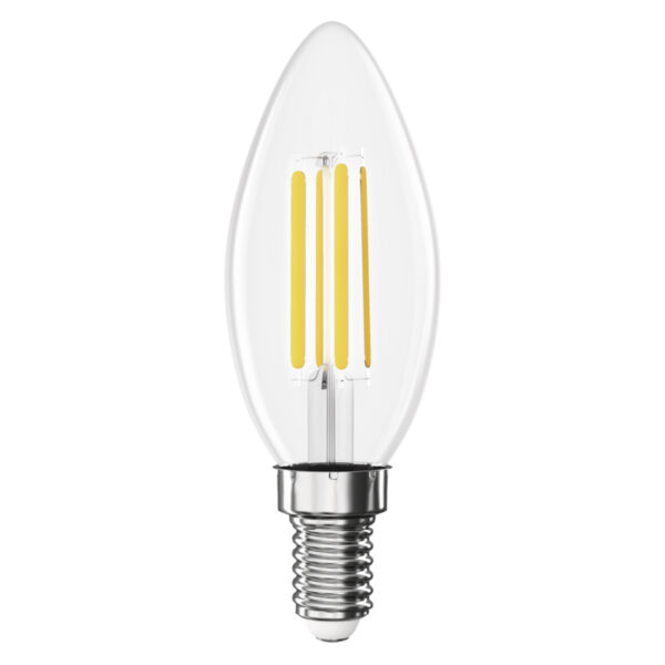 1525741258_E01-ZF3A42 EMOS LED FLM CANDLE 3,8W(60W) 806lm E14 WW A CLASS