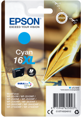 16xl_c_pen_crossword_png Epson Singlepack Cyan 16XL DURABrite Ultra Ink