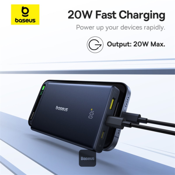 Baseus Powerbanka PicoGo 10000mAh 20W USB-C černá