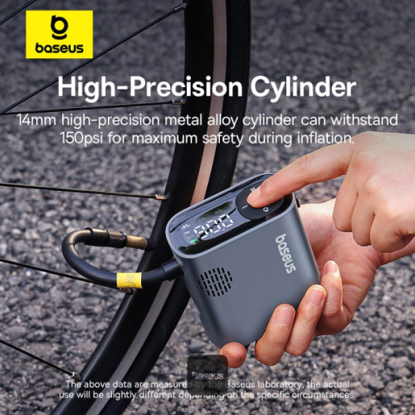 Baseus Pumpička na kolo PrimeTrip černá