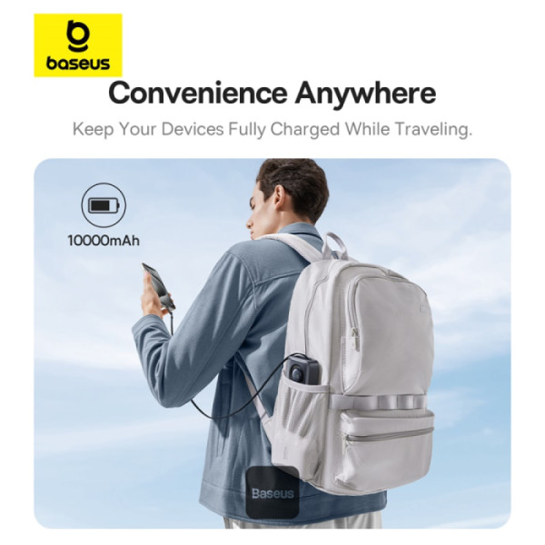 Baseus Powerbanka OS Free2Pull 10000mAh 30W černá