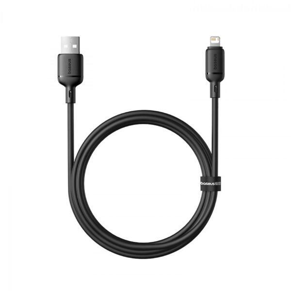 1739909304_367334ea81ba609a63ae7c7ddf200fa0_s Baseus Rychlonabíjecí kabel Silky USB/Lightning 1m 2.4A černý