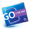 O2 Předplacená karta GO 3GB DAT
