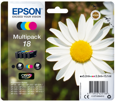 18_multi_daisy_png Epson Multipack 4-colours 18 Claria Home Ink
