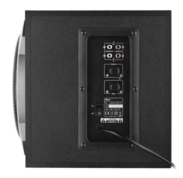 19023d TRUST GXT 38/2.1/120W/Černá