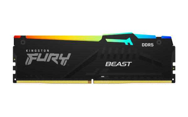 1RGBBlack-5 Kingston FURY Beast EXPO/DDR5/16GB/6000MHz/CL30/1x16GB/RGB/Black