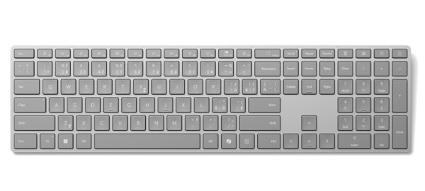 1_lokal Microsoft Surface Keyboard (2. edice)/Bezdrátová Bluetooth/CZ-SK layout/Šedá