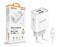 1_n-48 Chytrá síťová nabíječka ALIGATOR 2,4A, 2xUSB, smart IC, bílá, micro USB kabel