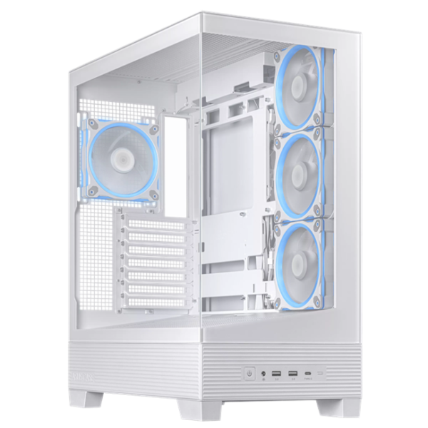 1_s-108 ASUS case A31 PLUS TG ARGB FANS white