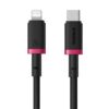 1_s-161 Baseus Rychlonabíjecí kabel Dura USB/Lightning 2m 20W červeno černý