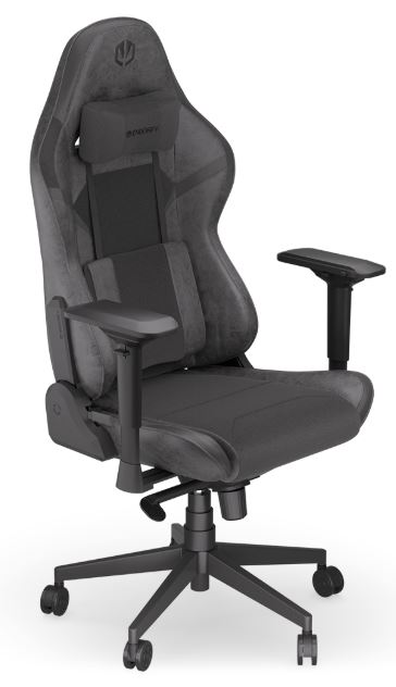 1_s-2202 Endorfy herní židle Scrim BK textil/kůže