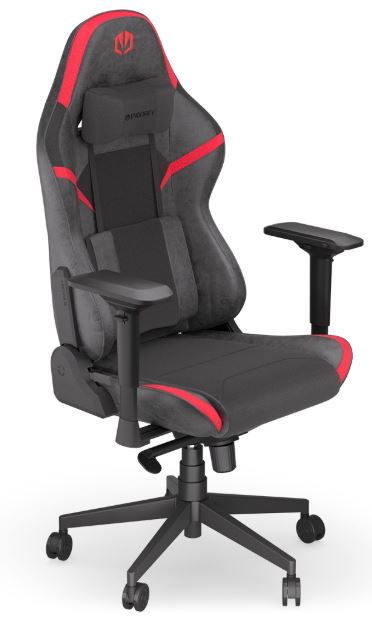 1_s-2203 Endorfy herní židle Scrim RD textil/kůže