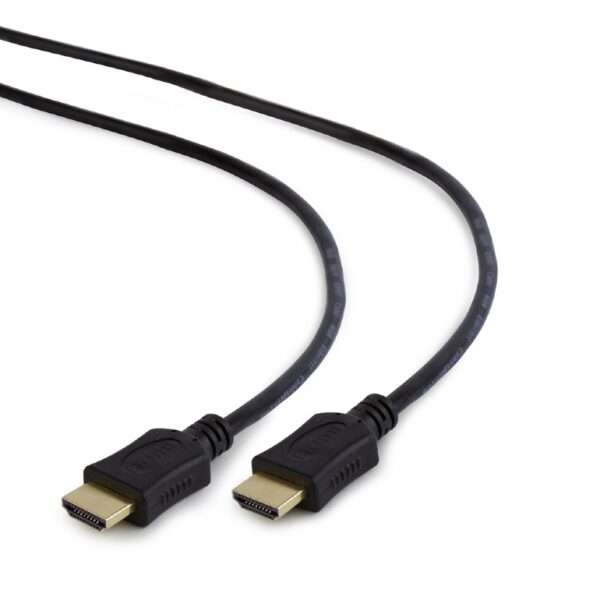 1_s-2455 GEMBIRD Kabel HDMI-HDMI M/M 1m, 2.0, M/M CCS Eth. černý