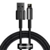 Baseus CALWJ-01 Tungsten Gold Kabel Lightning 2.4A 1m Black