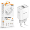 1_s-2730 Chytrá síťová nabíječka ALIGATOR 2,4A, 2xUSB, smart IC, bílá